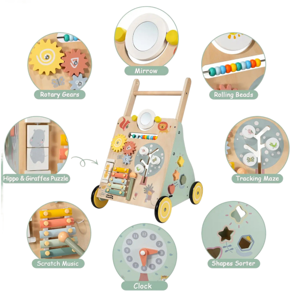Cheeky Monkey Jungle Activity Trolley